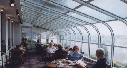 Historic Festival Inn photograph showing dining
